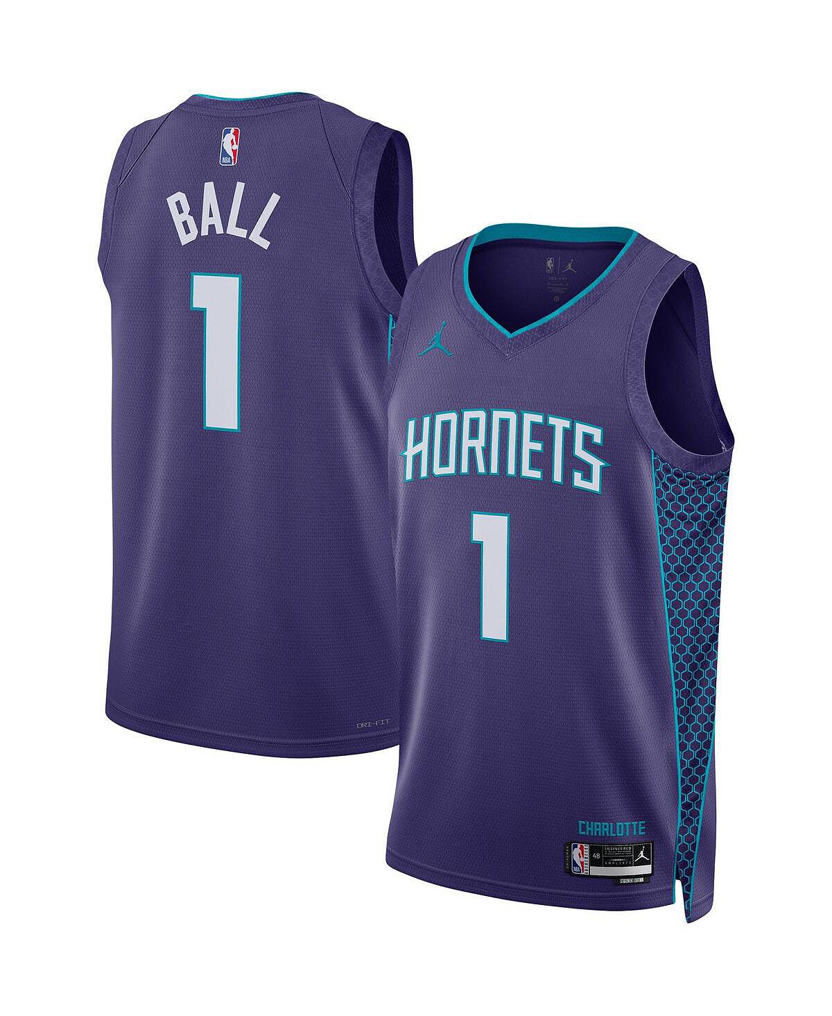 Майка Nike Lamelo Ball Hornets 2022/23 Statement Edition, фиолетовый