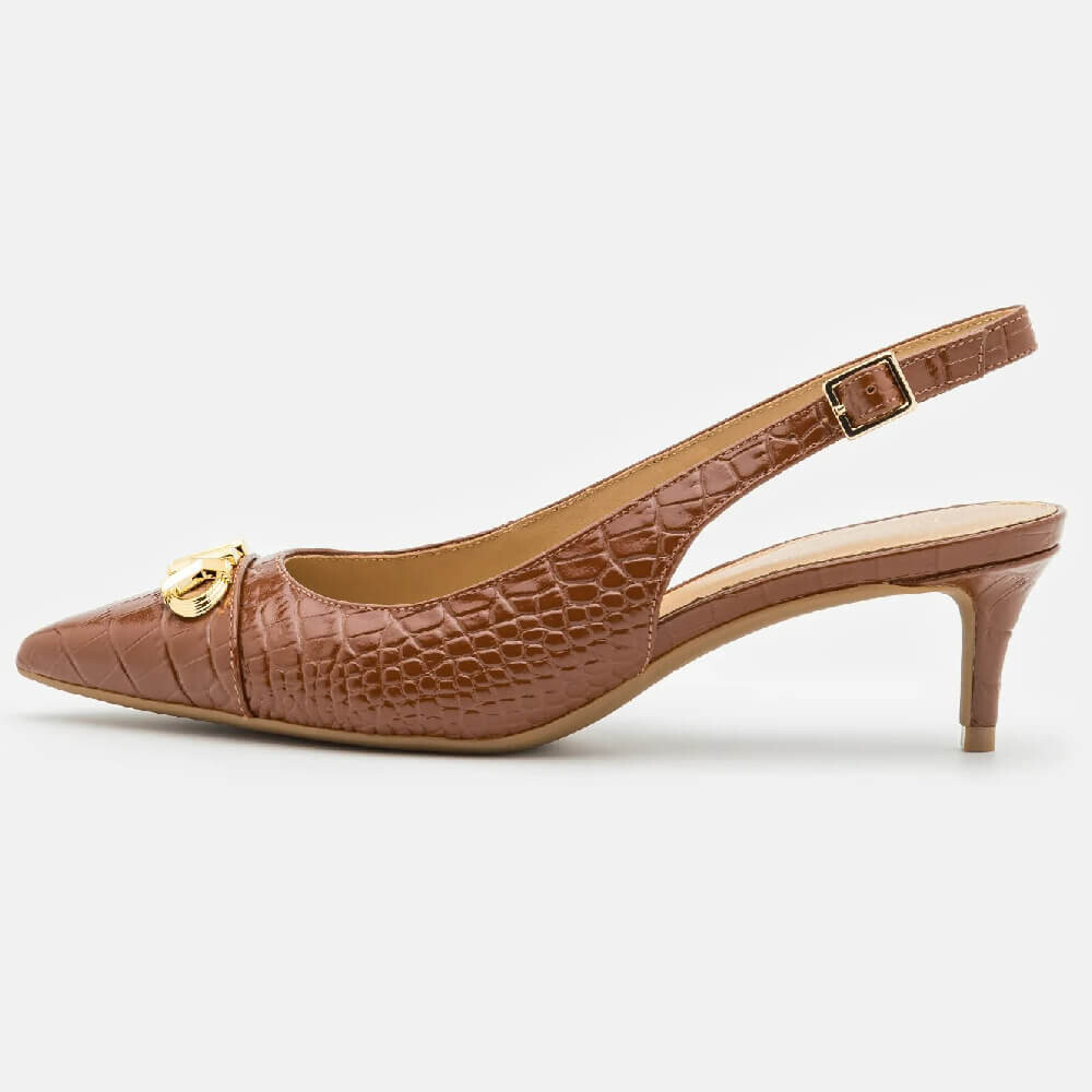 

Босоножки Michael Kors Parker Flex Kitten Sling, коричневый