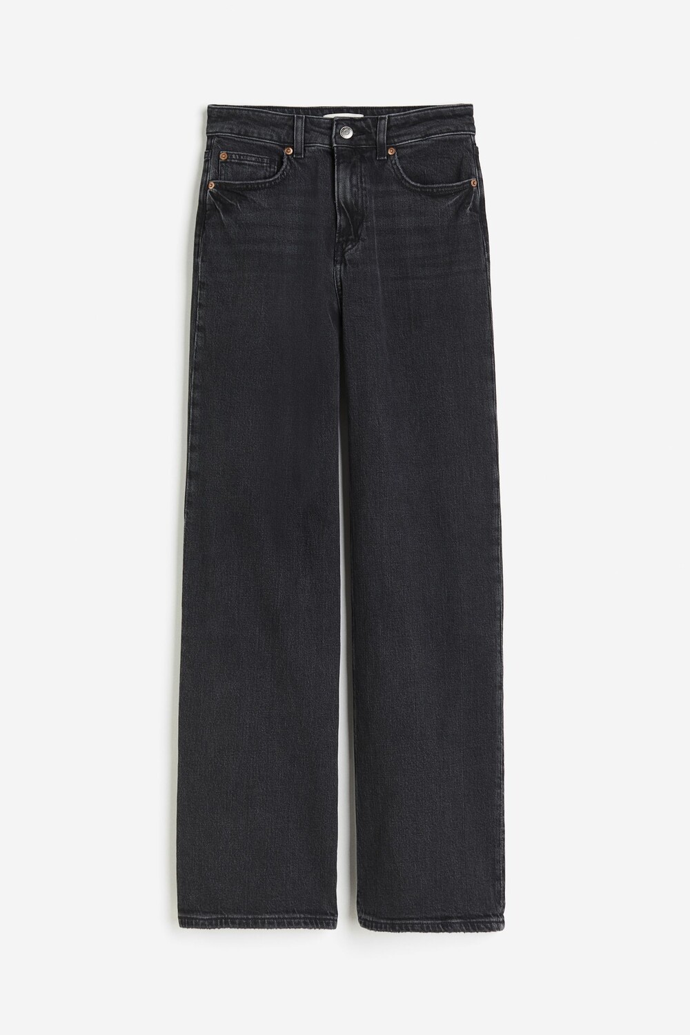 

Джинсы H&M Wide High, темно-серый