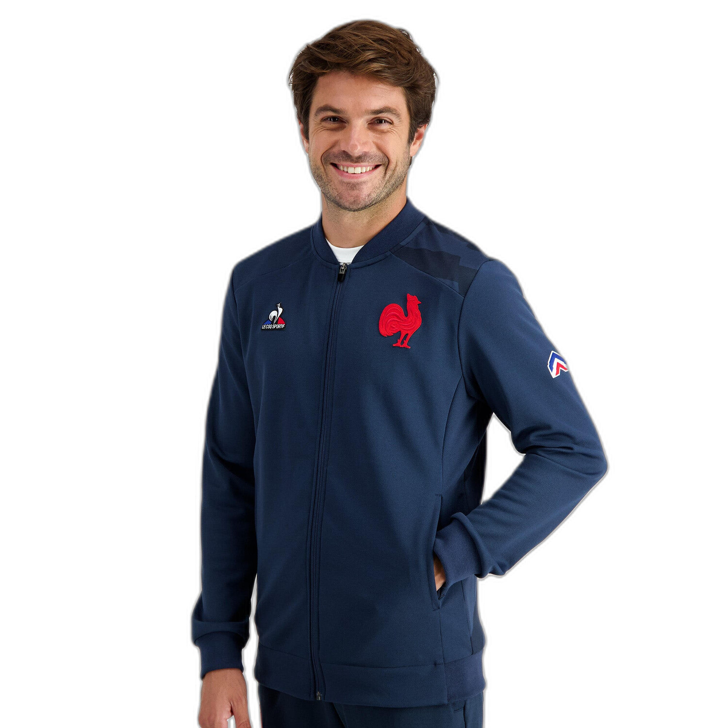 

Толстовка на молнии XV France Presentation 2022/23 LE COQ SPORTIF