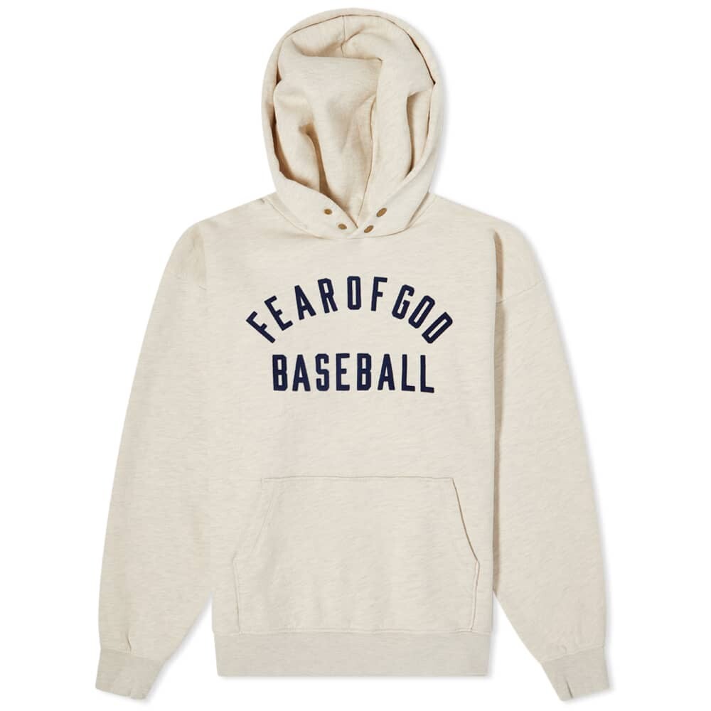 

Толстовка Fear of God Baseball Hoody, Серый