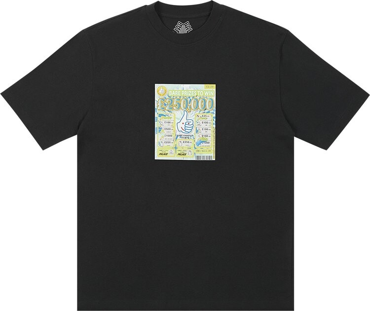 

Футболка Palace Scratchy T-Shirt 'Black', черный