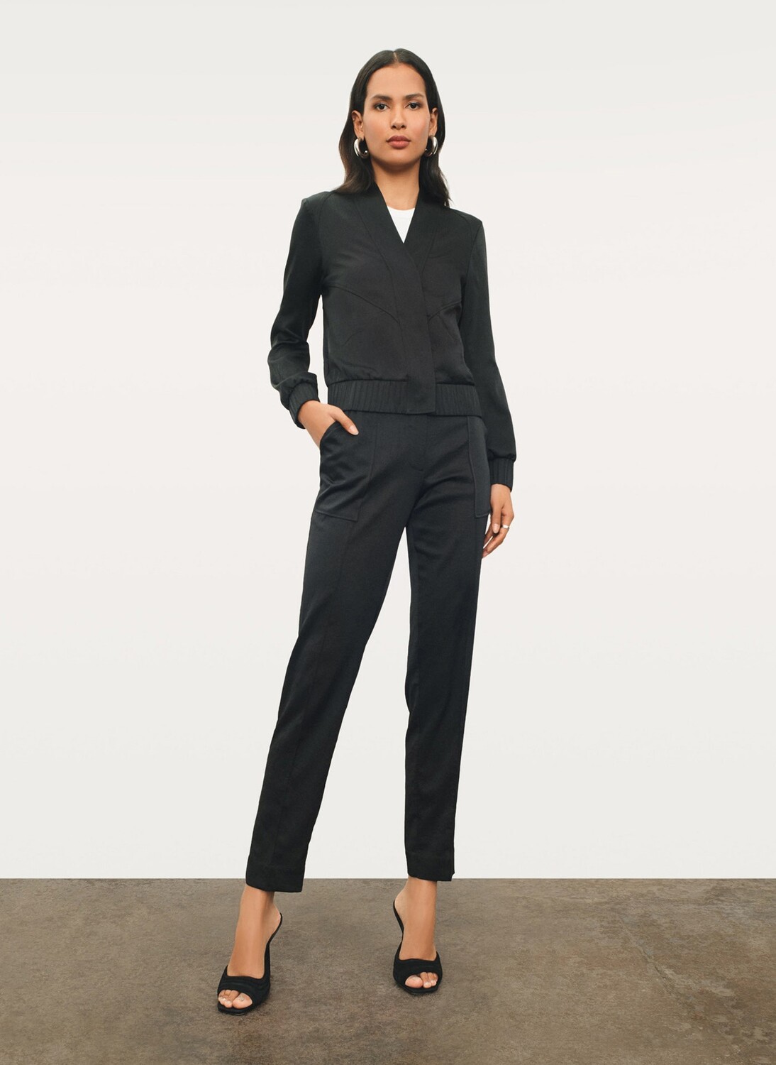 

Куртка на кнопках Donna Karan, Серый