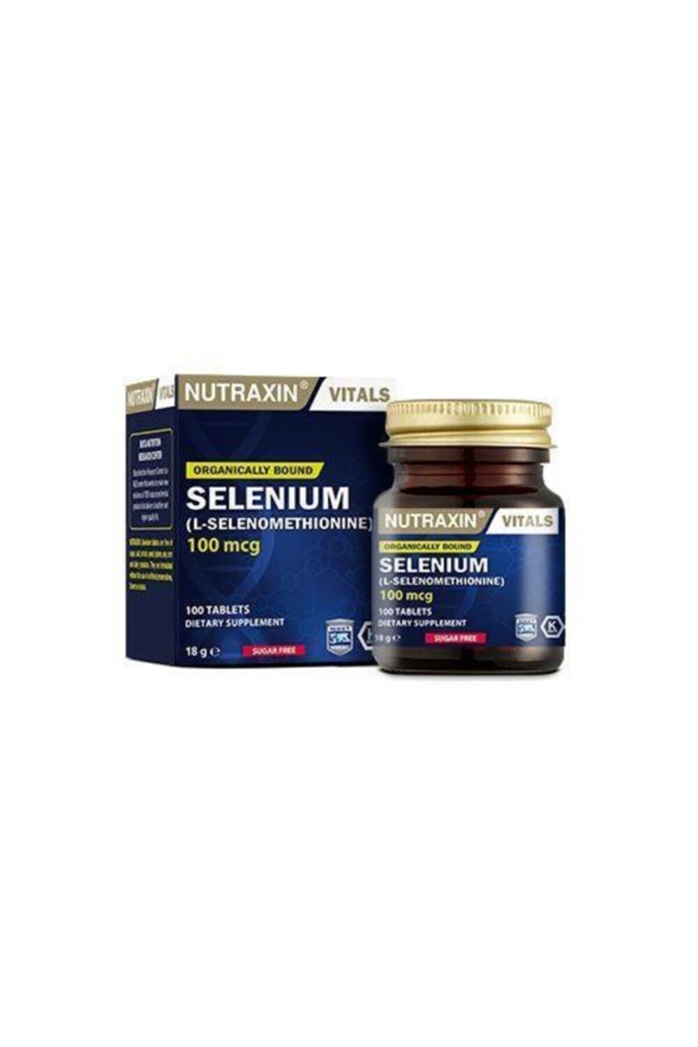 

Nutraxin Nuxraxin Selenium 100 мкг 100 таблеток