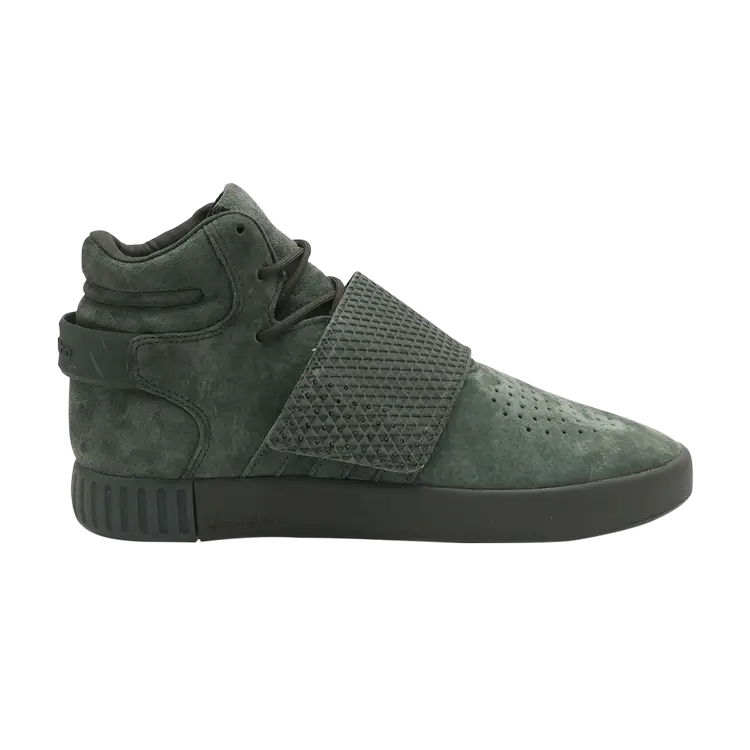 

Кроссовки Adidas Tubular Invader Strap 'Night Cargo', серый