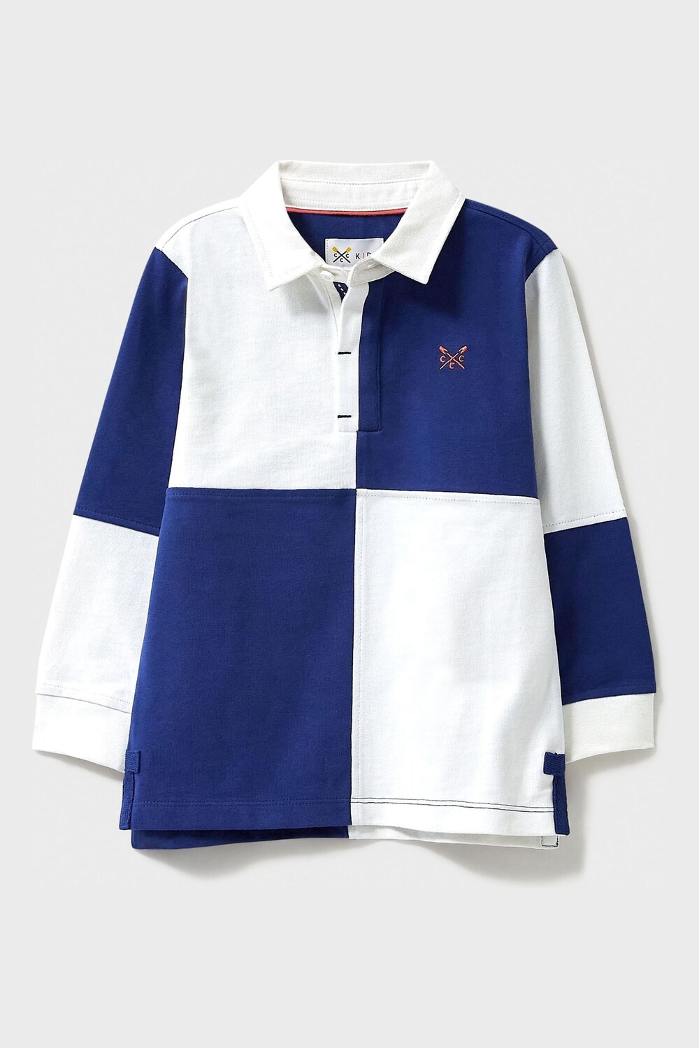 

Классическая рубашка-поло из хлопка Crew Clothing Company, белый