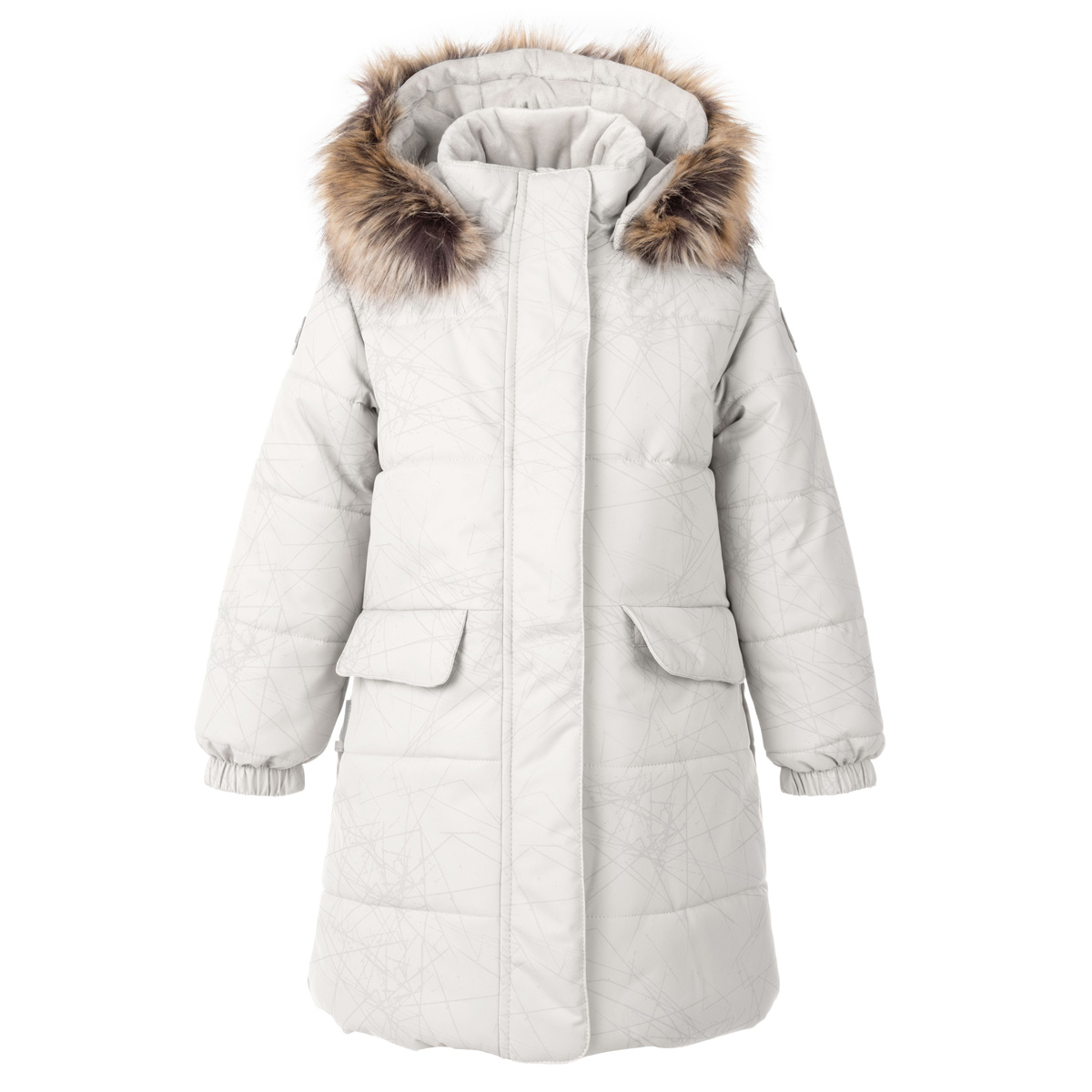 Пальто зимнее Lenne Lenna, белый пальто amisu зимнее 40 размер