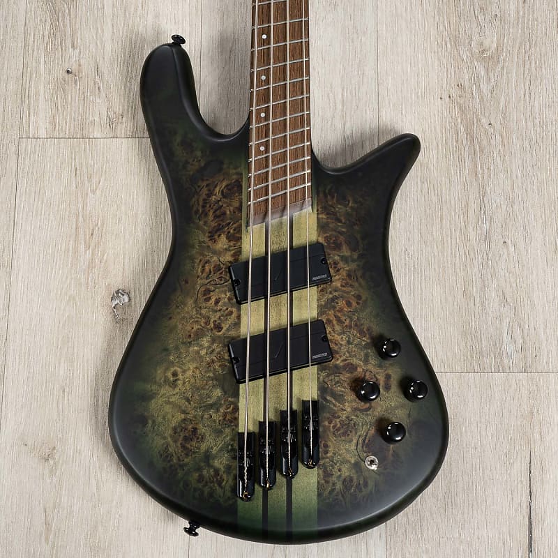 Басс гитара Spector NS Dimension 4 Multi-Scale Bass, Wenge Fingerboard, Haunted Moss Matte
