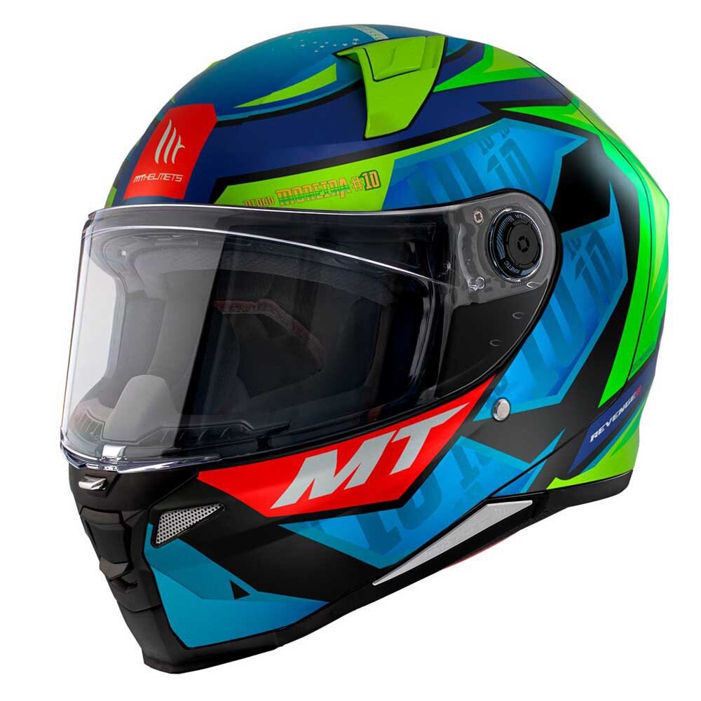 

Шлем полнолицевой MT Helmets Revenge 2 Light A7, синий