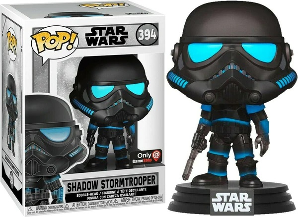 цена Фигурка Funko Pop! Star Wars the Force Unleashed Shadow Stormtrooper Exclusive