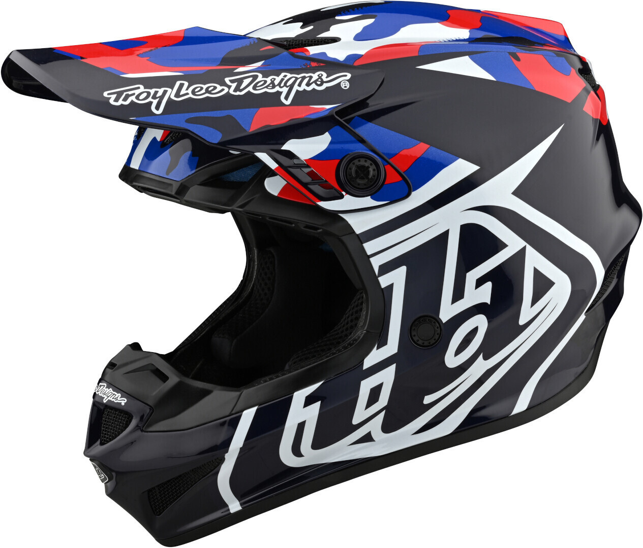 

Шлем Troy Lee Designs One & Done GP Overload Camo для мотокросса