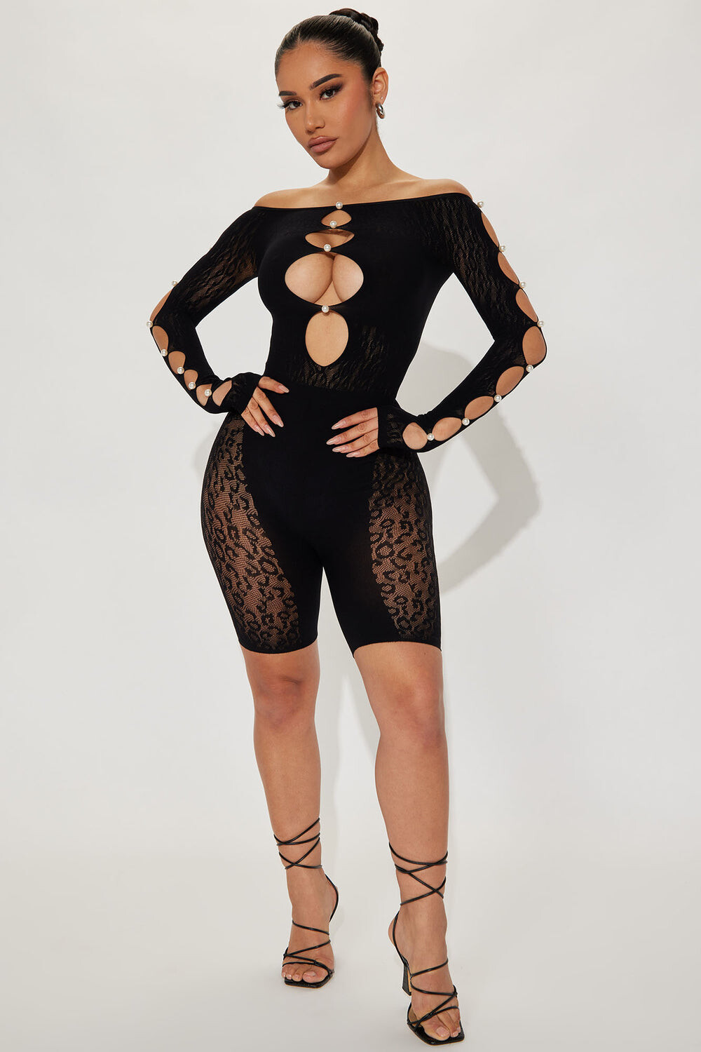 

Комбинезон Fashion Nova CHT120208, черный