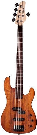 цена Schecter Michael Anthony MA-5 5-String Bass Guitar Gloss Natural ANTHONY5 GN