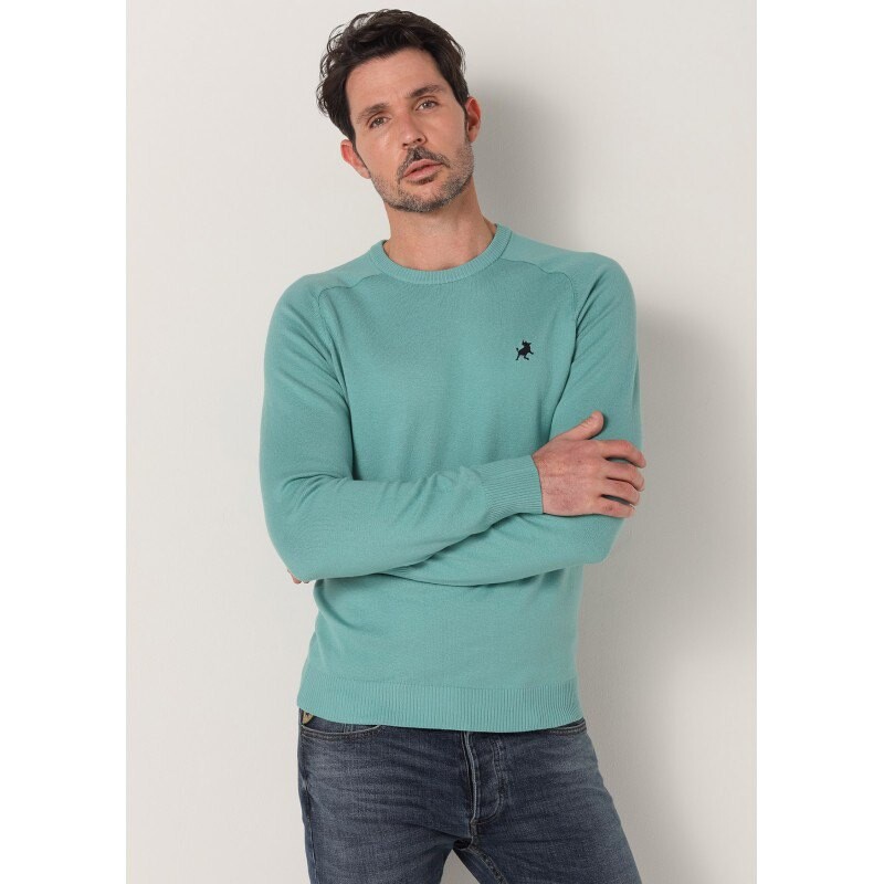 

Свитер Lois Jeans Bull Round Neck, зеленый