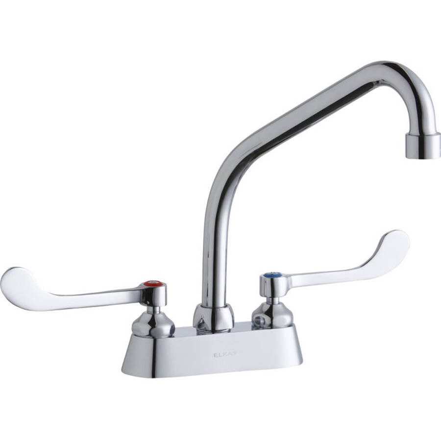

Смеситель Elkay LK406HA08T6 Commercial с двумя отверстиями