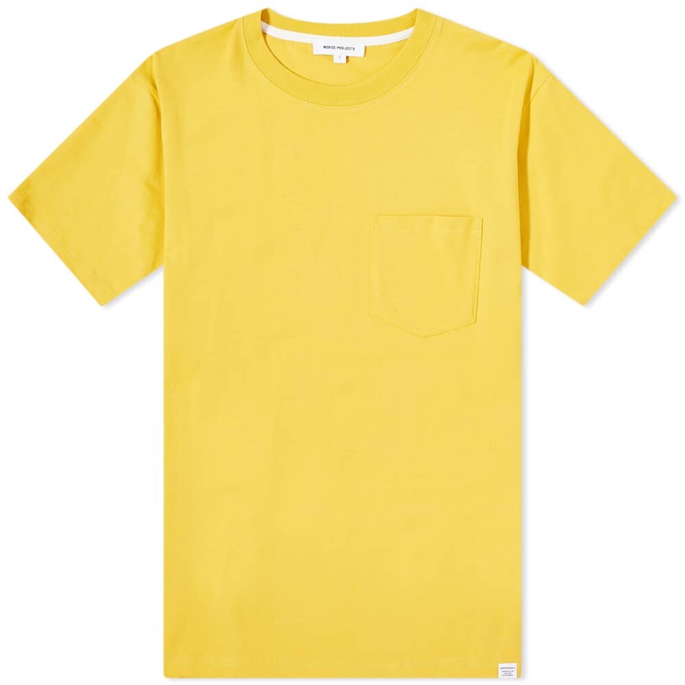 

Футболка Norse Projects Johannes Standard Pocket Tee, Желтый