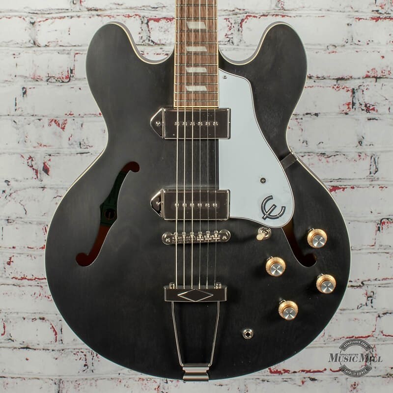 

Epiphone Casino Worn Electric Guitar Worn Ebony