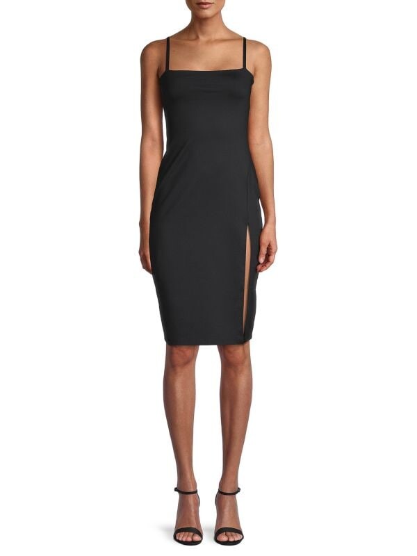 

Однотонное облегающее платье susana monaco Black