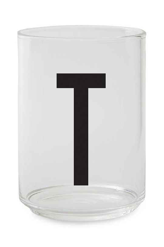 Персональный стакан для питья Design Letters, прозрачный