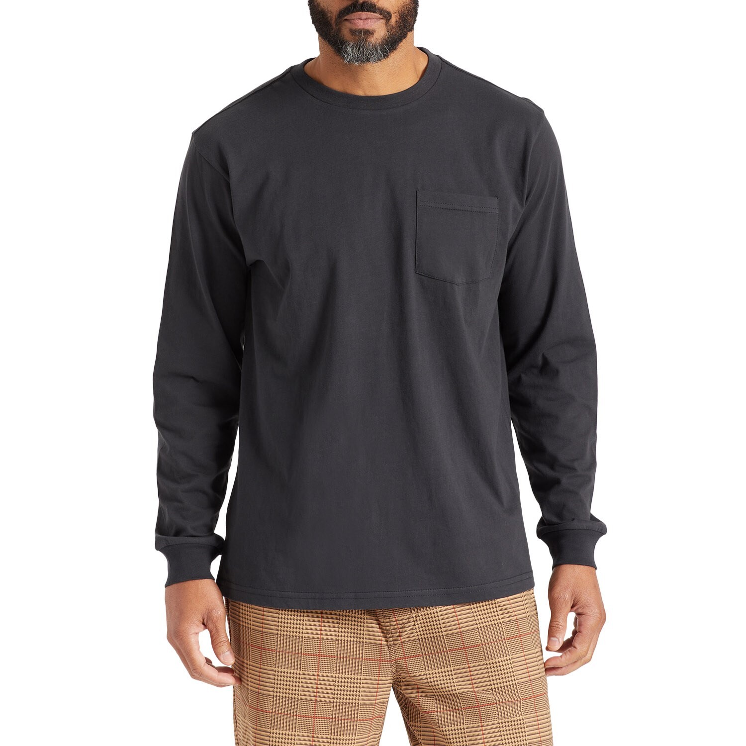 

Футболка Brixton Basic Pocket с длинными рукавами, черный
