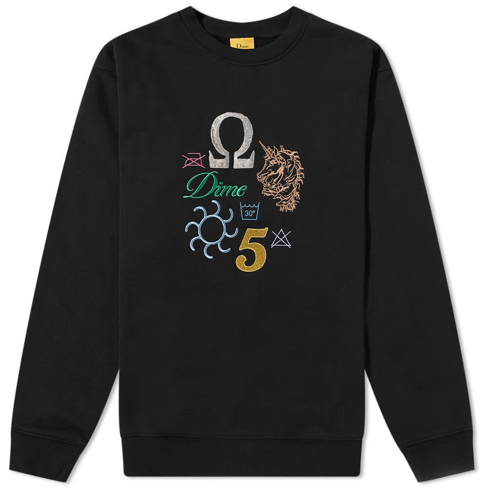 

Толстовка Dime Codex Crew Sweat, Черный
