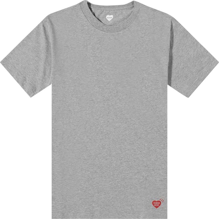 Футболка Human Made T-Shirt (3 Pack) 'Grey', серый - фото