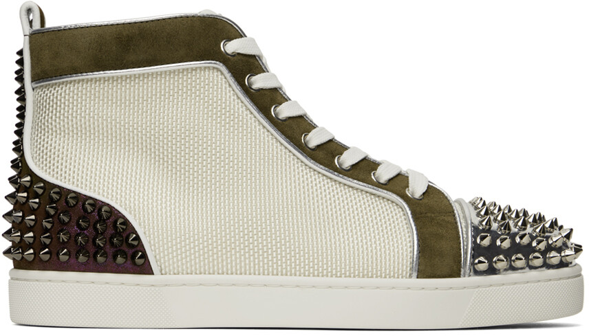 

Разноцветные кроссовки Lou Spikes 2 Christian Louboutin