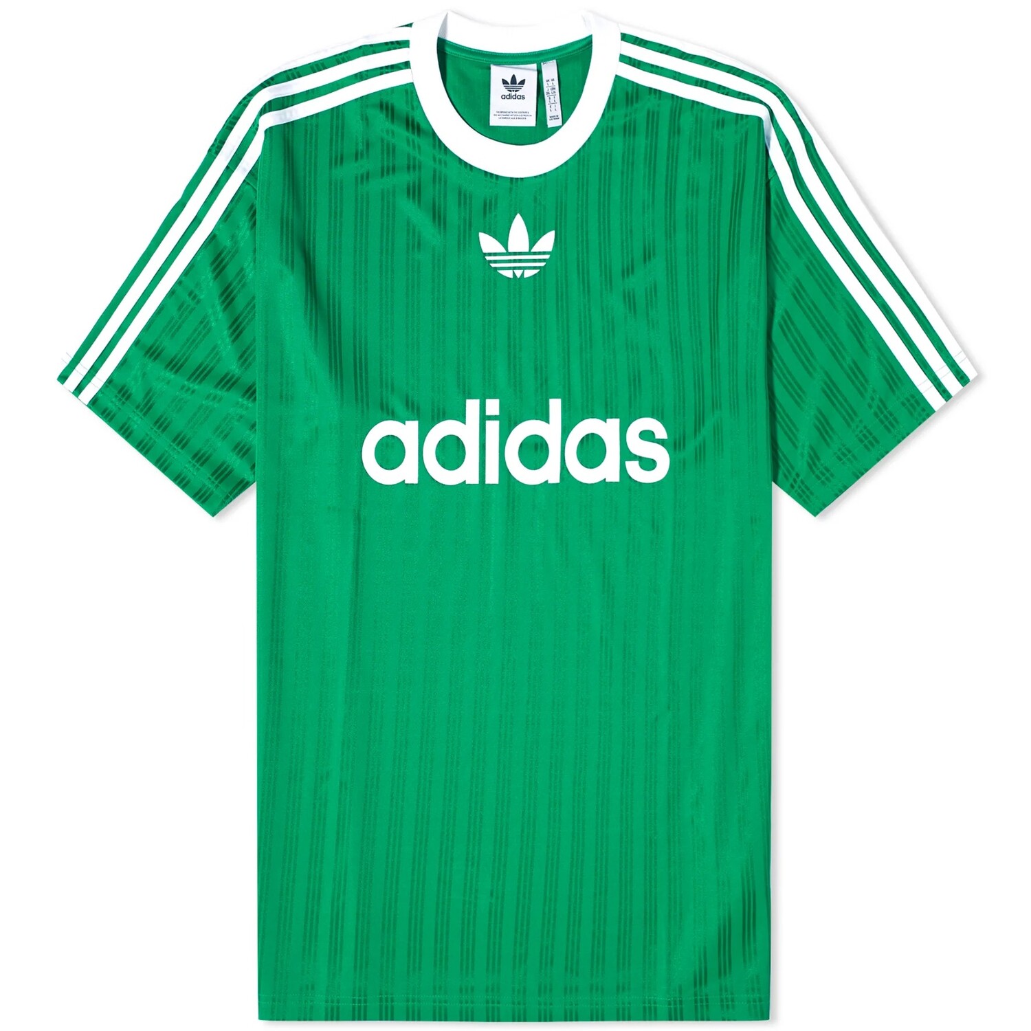

Футболка Adidas Adicolor Poly, зеленый/белый