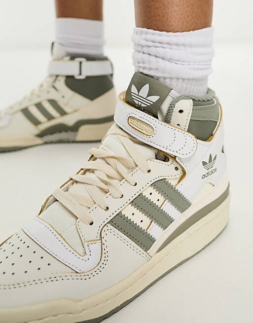 

Бело-серые кроссовки adidas Originals Forum 84 Hi