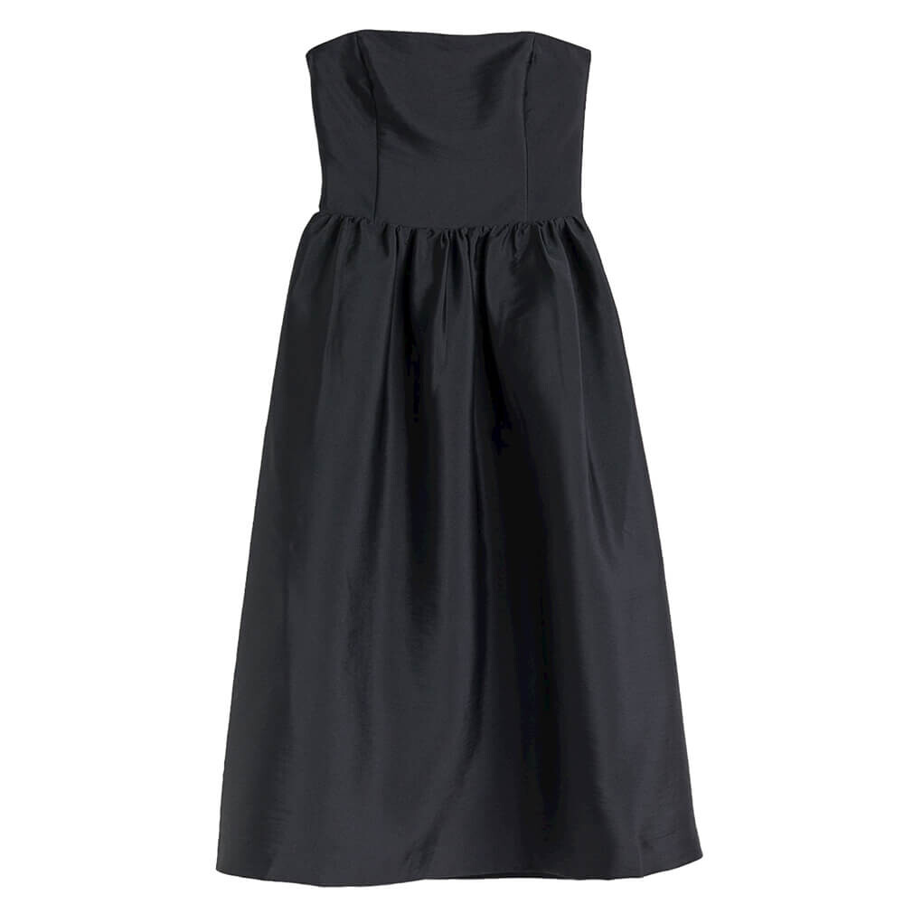 

Платье без бретелек H&M, черный