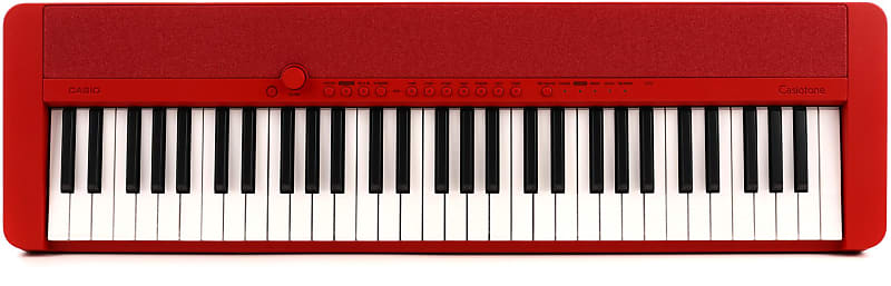 Casio CT-S1 61-клавишная портативная клавиатура — красная CT-S1RD casio ct s400 61 клавишная портативная клавиатура