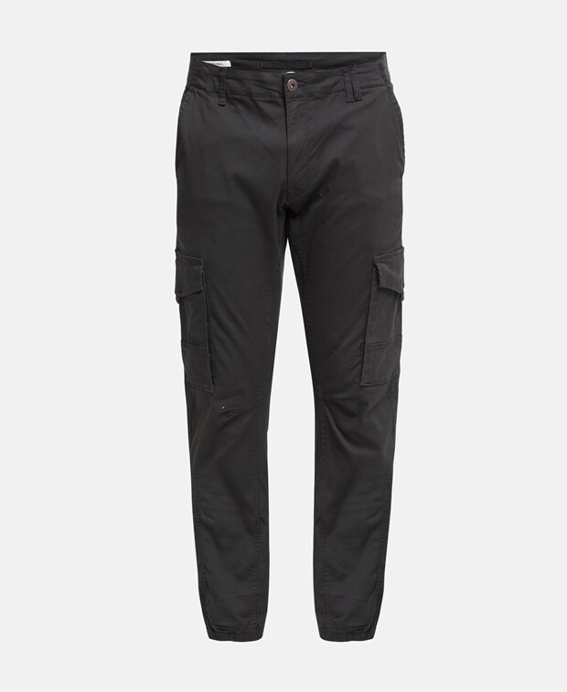 

Брюки-карго Jack & Jones, черный