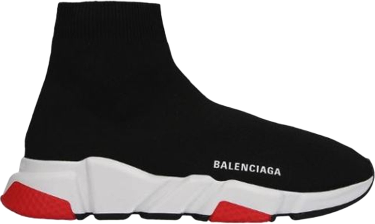 Balenciaga speed trainer sales mid black