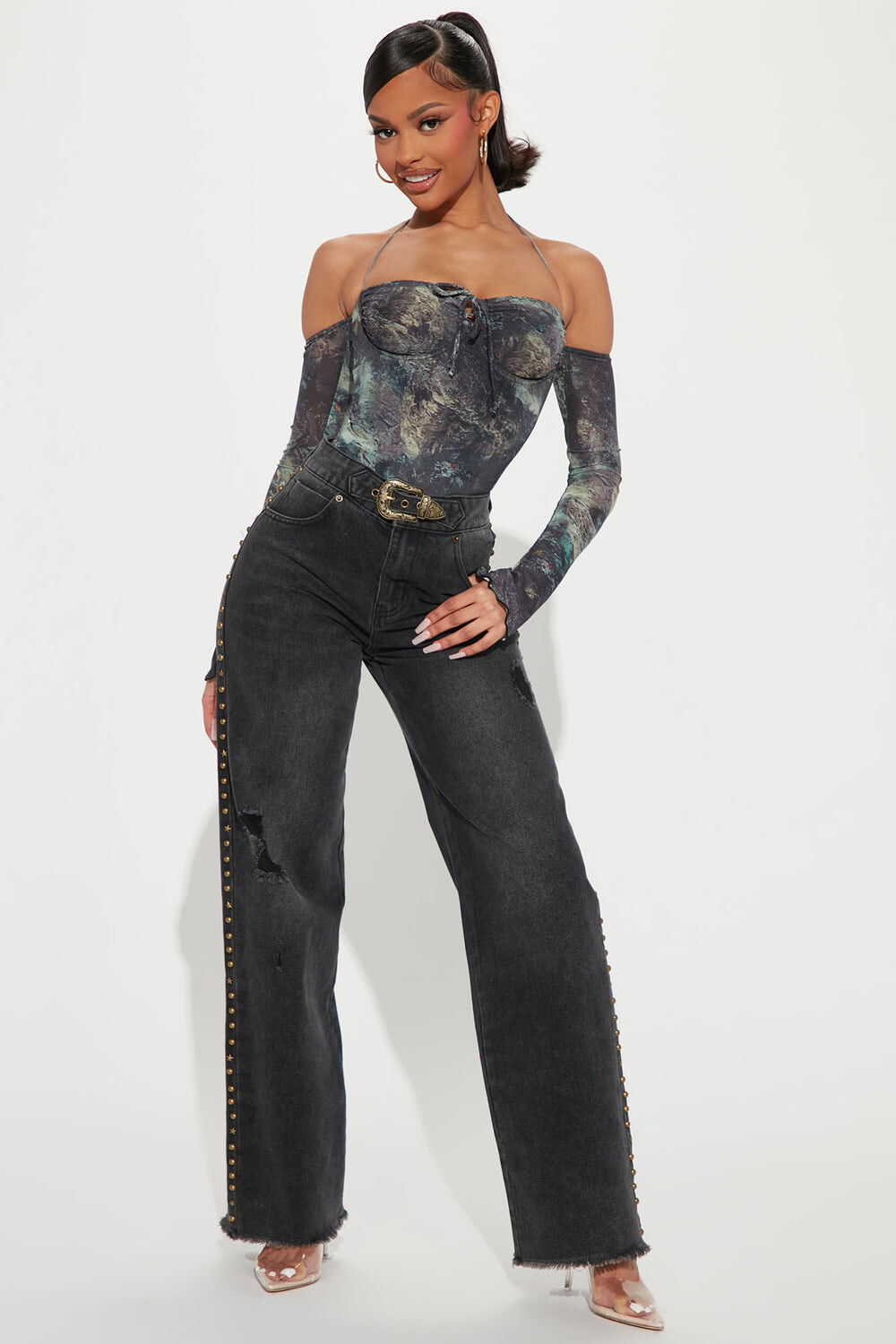 

Джинсы Fashion Nova PL1434B089, черный