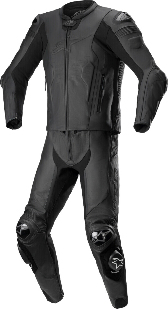 

Alpinestars Missile V2 Двухкомнатный кожаный костюм для мотоциклов, черный