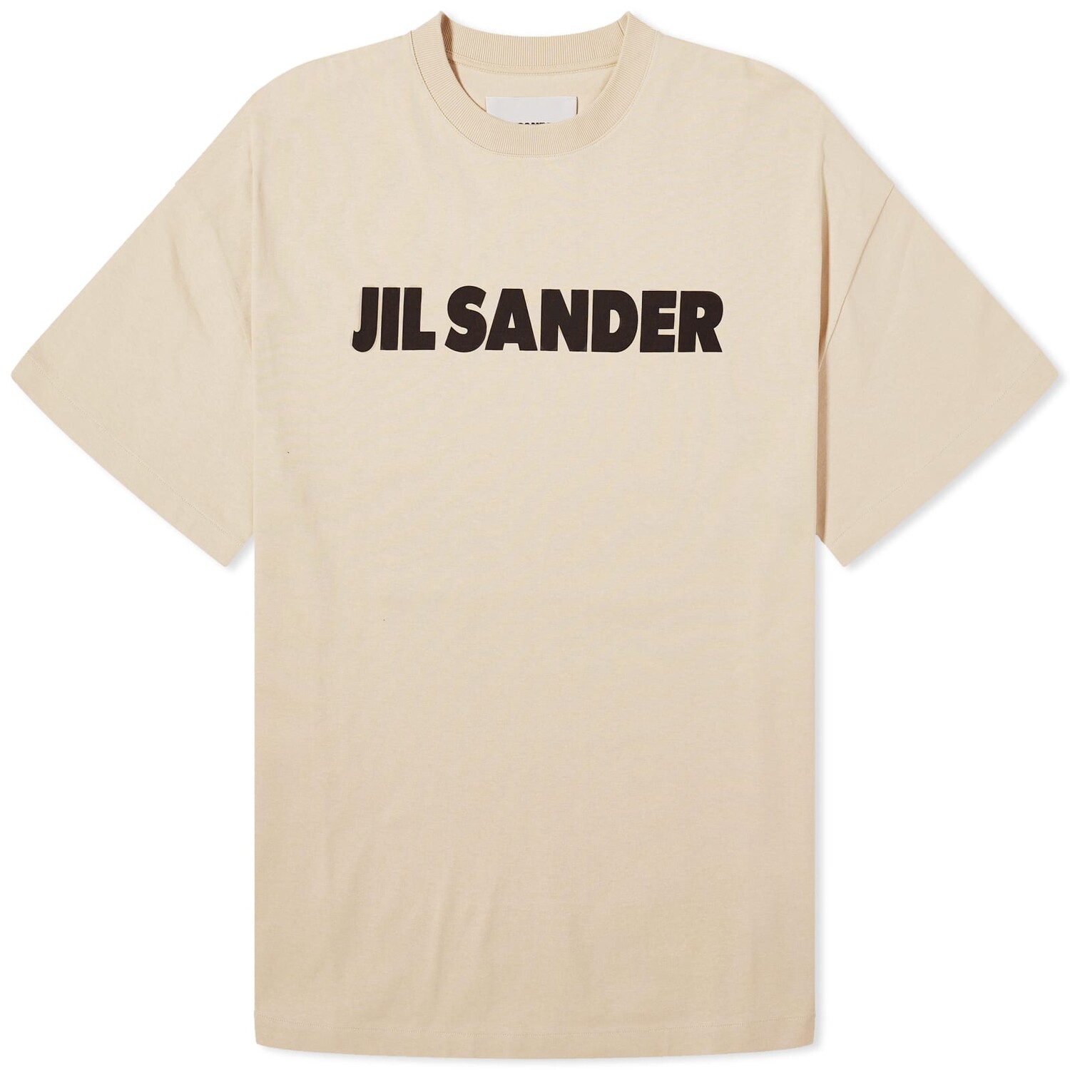 

Футболка Jil Sander Logo, бежевый