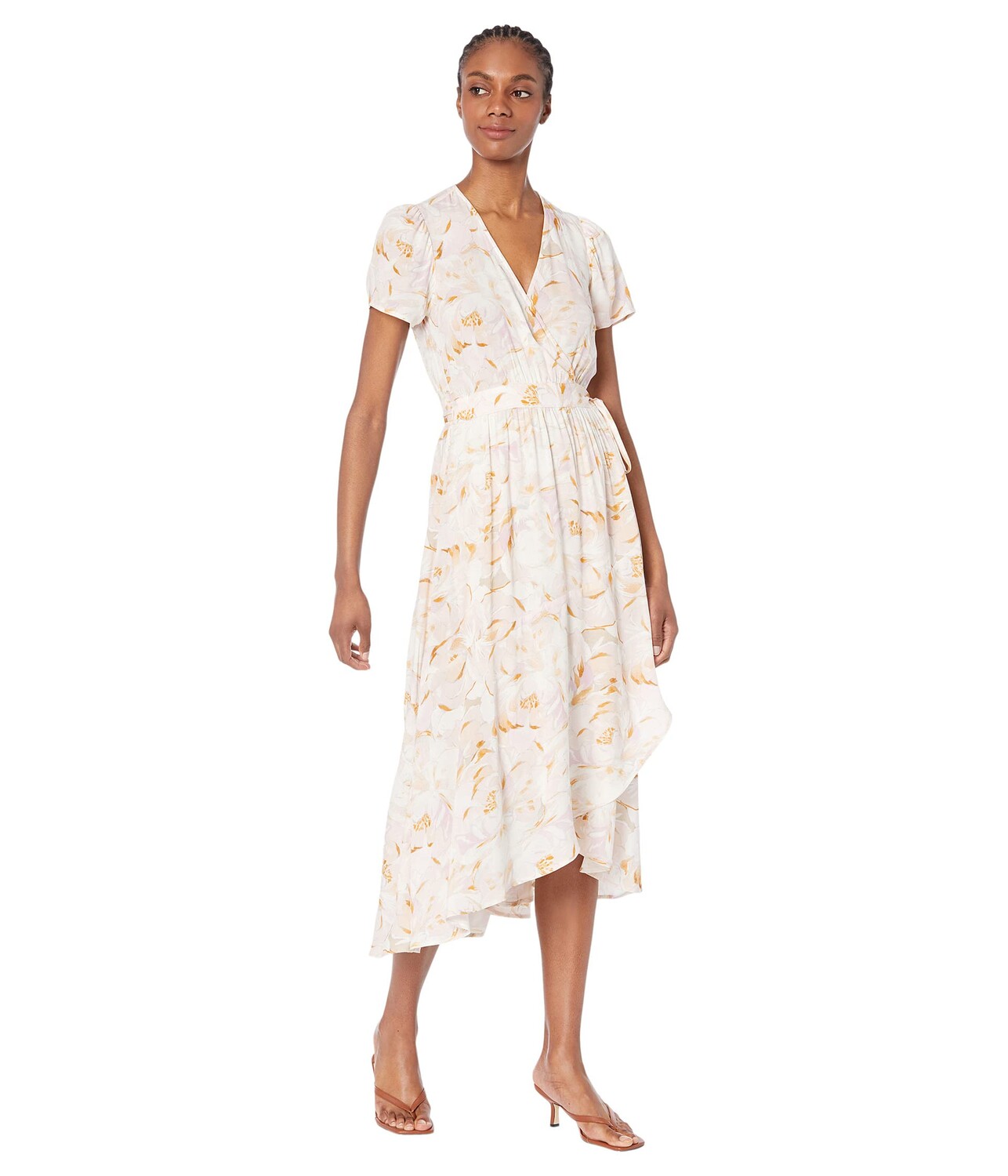 

Платье Saltwater Luxe, Milly Recycled 3/4 Sleeve Wrap Dress