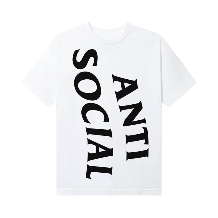 

Футболка Anti Social Social Club Vertical Horizon Tee 'White', белый