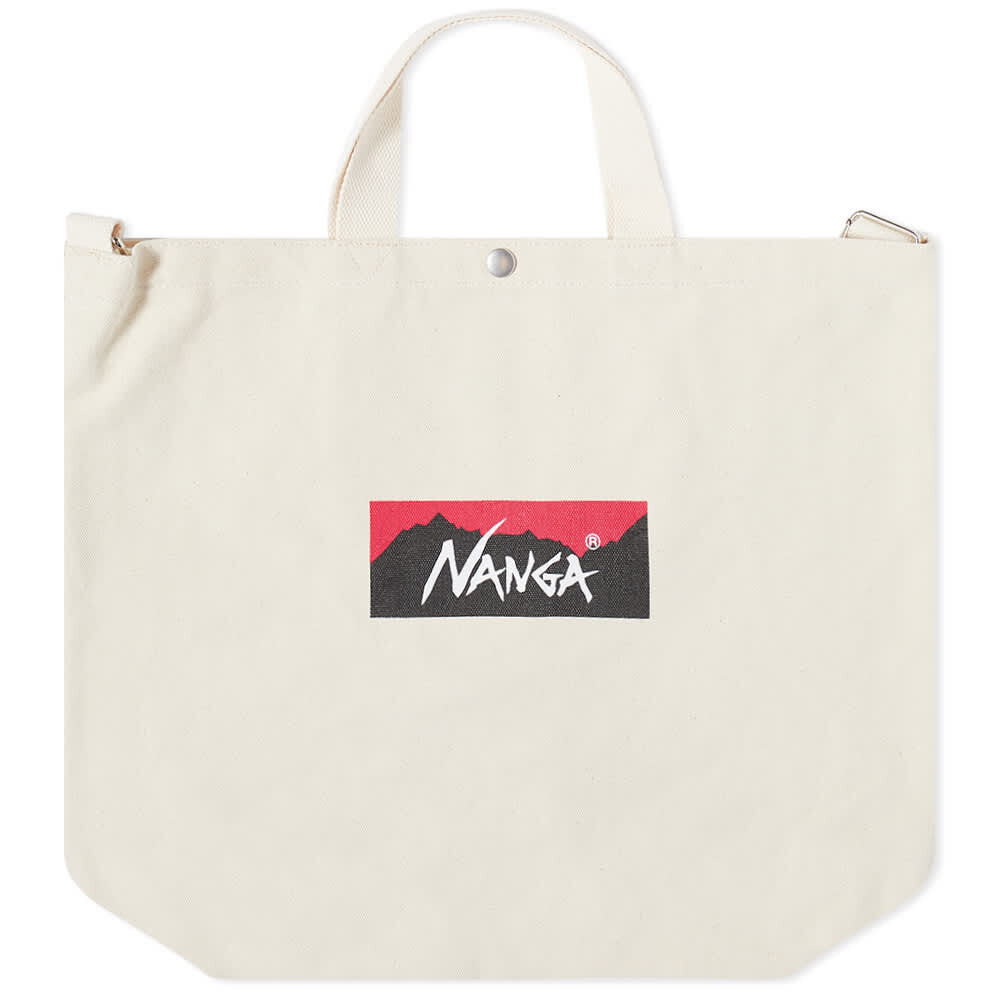 

Сумка NANGA Logo 2 Way Canvas Tote