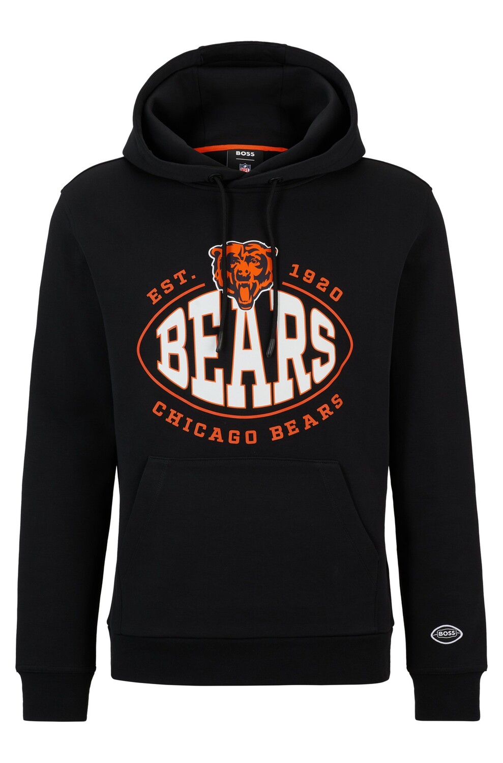 Толстовка Boss X Nfl Cotton-blend With Collaborative Branding, Bears