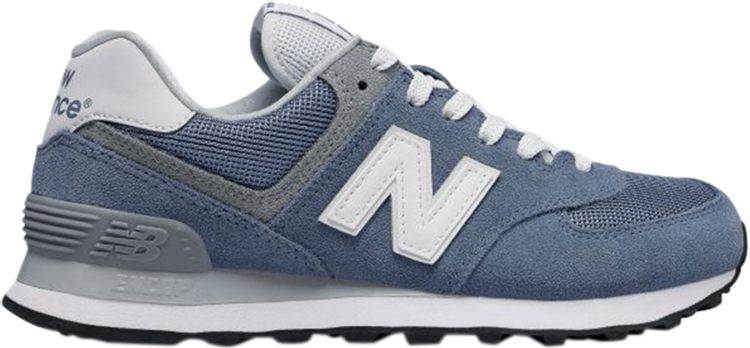 Кроссовки New Balance Wmns 574 'Deep Porcelain Blue', синий - фото