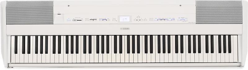 Yamaha P515WH 88-клавишное цифровое пианино с динамиками — белое цифровое пианино yamaha np 32wh