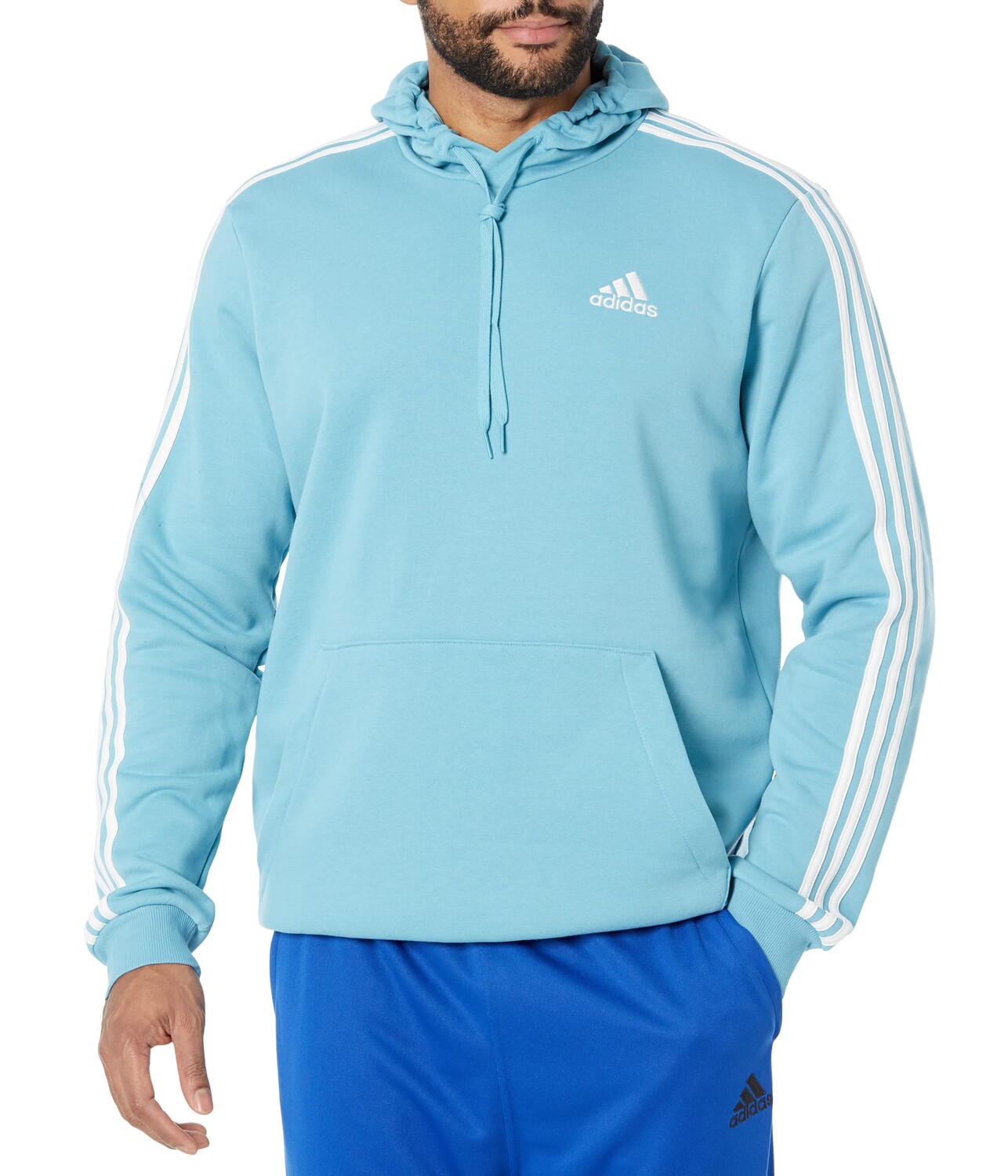

Худи adidas, Big & Tall Essentials Fleece 3-Stripes Pullover Hoodie