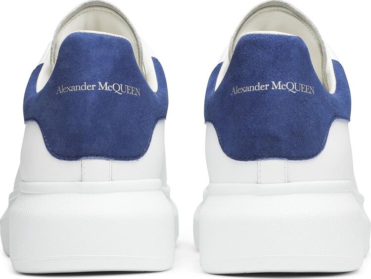 Alexander mcqueen white & blue sale oversized sneakers