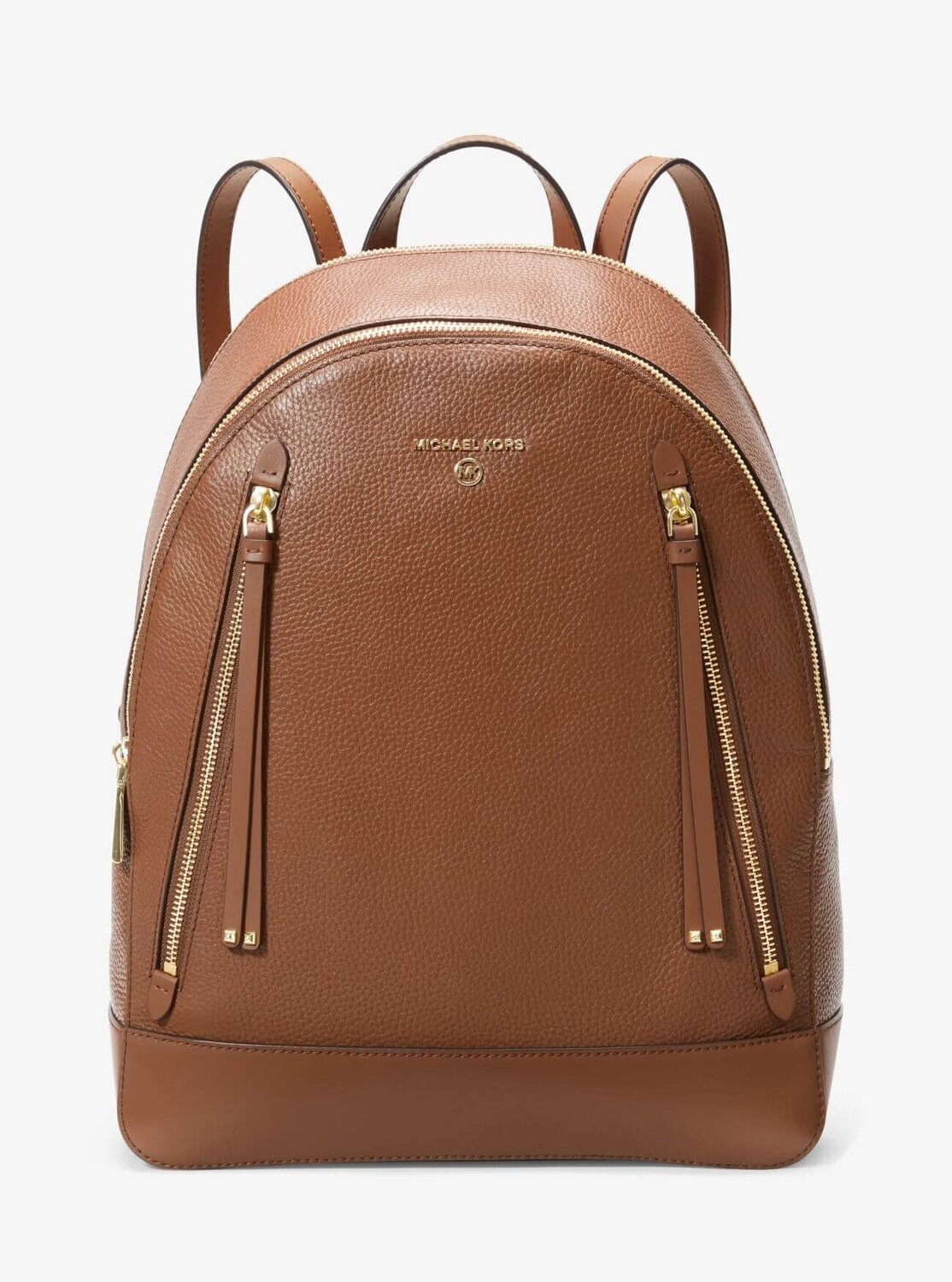 

Рюкзак Michael Michael Kors Brooklyn Large Pebbled Leather, коричневый