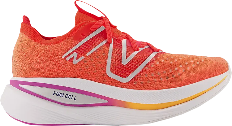 

Кроссовки New Balance Wmns FuelCell SuperComp Trainer Wide 'Electric Red', красный