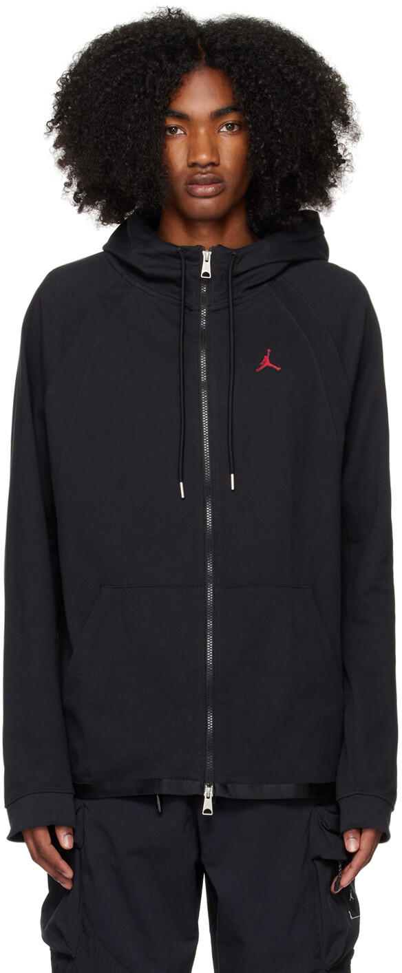 

Черный свитер для разминки Nike Jordan