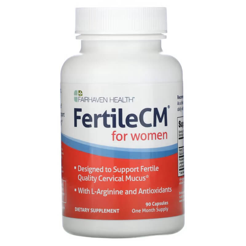 FertileCM для женщин Fairhaven Health, 90 капсул fairhaven health peapod омега 3 90 капсул