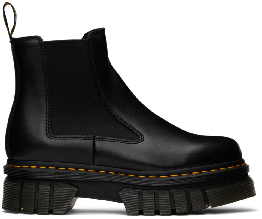 

Черные ботинки челси Audrick Dr. Martens, Черный