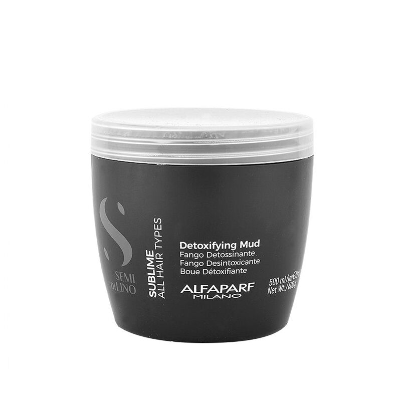Alfaparf Sublime Detoxifying Mud очищающая грязевая маска для волос, 500 мл